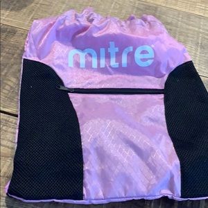 Mitre drawstring backpack